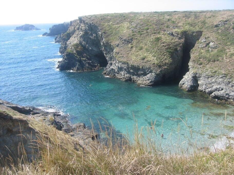 Maison "Ker Galinette " , Belle-Ile-En-Mer, Piscine Chauffee Et Jacuzzi Bangor Экстерьер фото